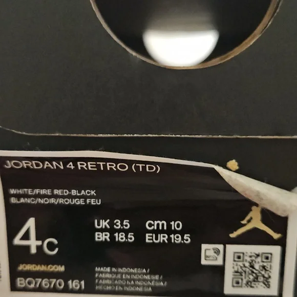 Baby Jordan Sneakers - Picture 5 of 5